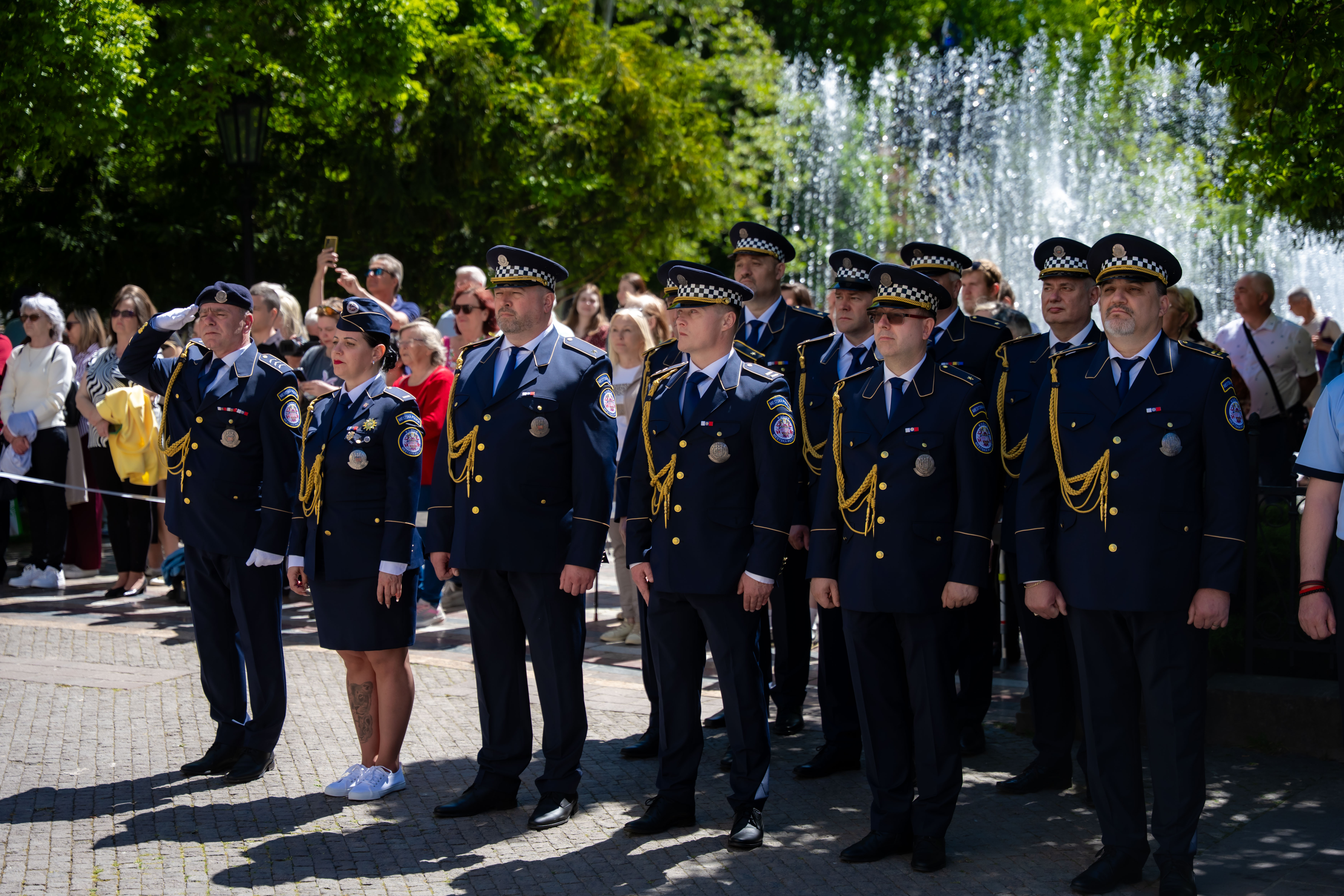 Slavnostne ocenovanie prislusnikov Mestskej policie mesta Kosice -1-16